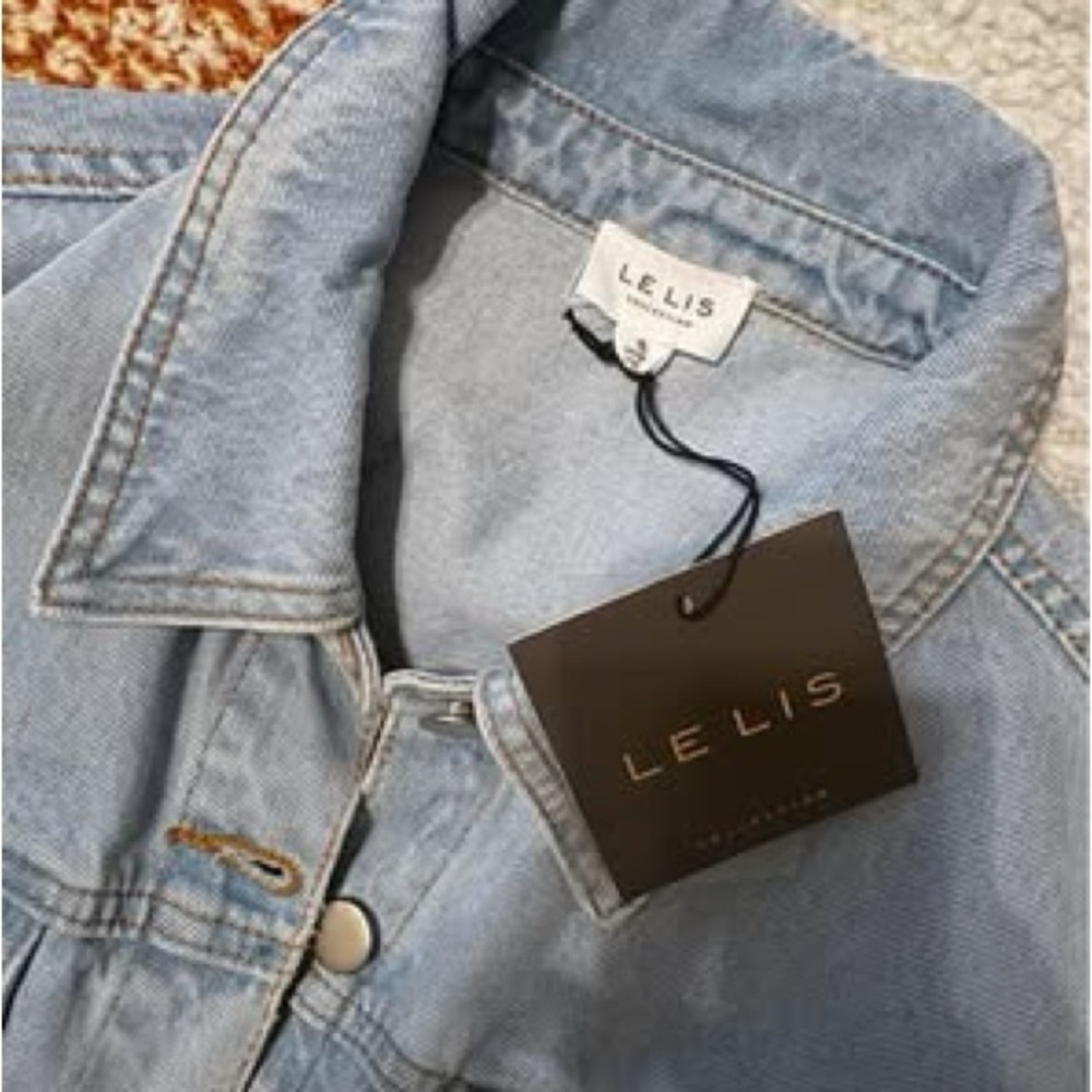 Le Lis Denim Romper